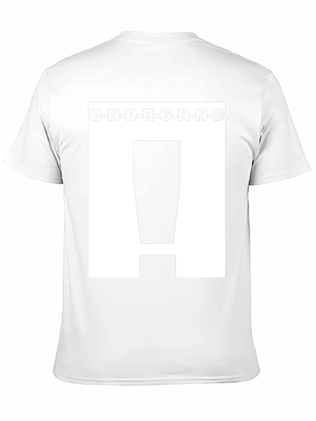 Underground Graphic T-Shirt - Black