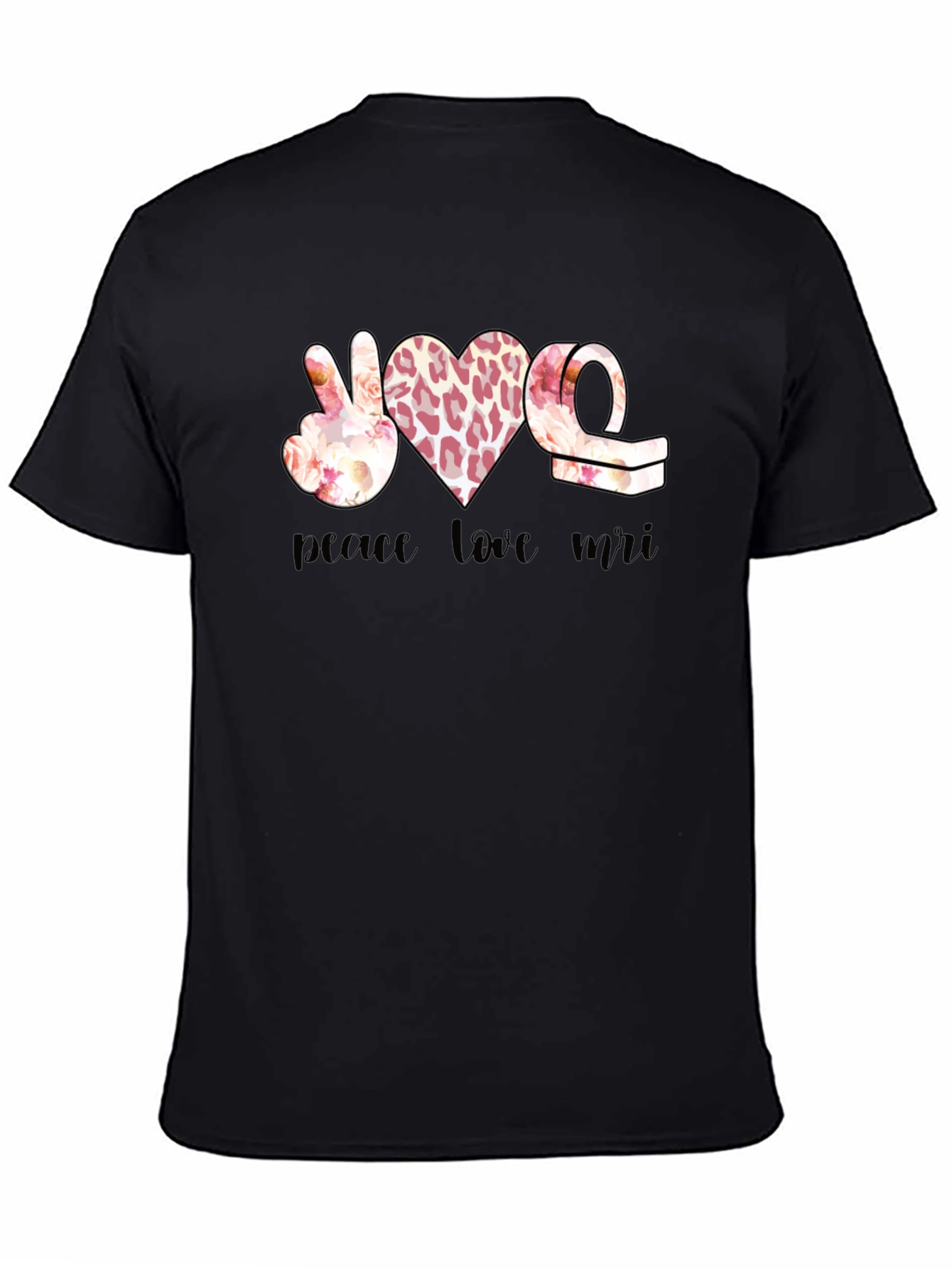 Peace Love MRI Graphic T-Shirt