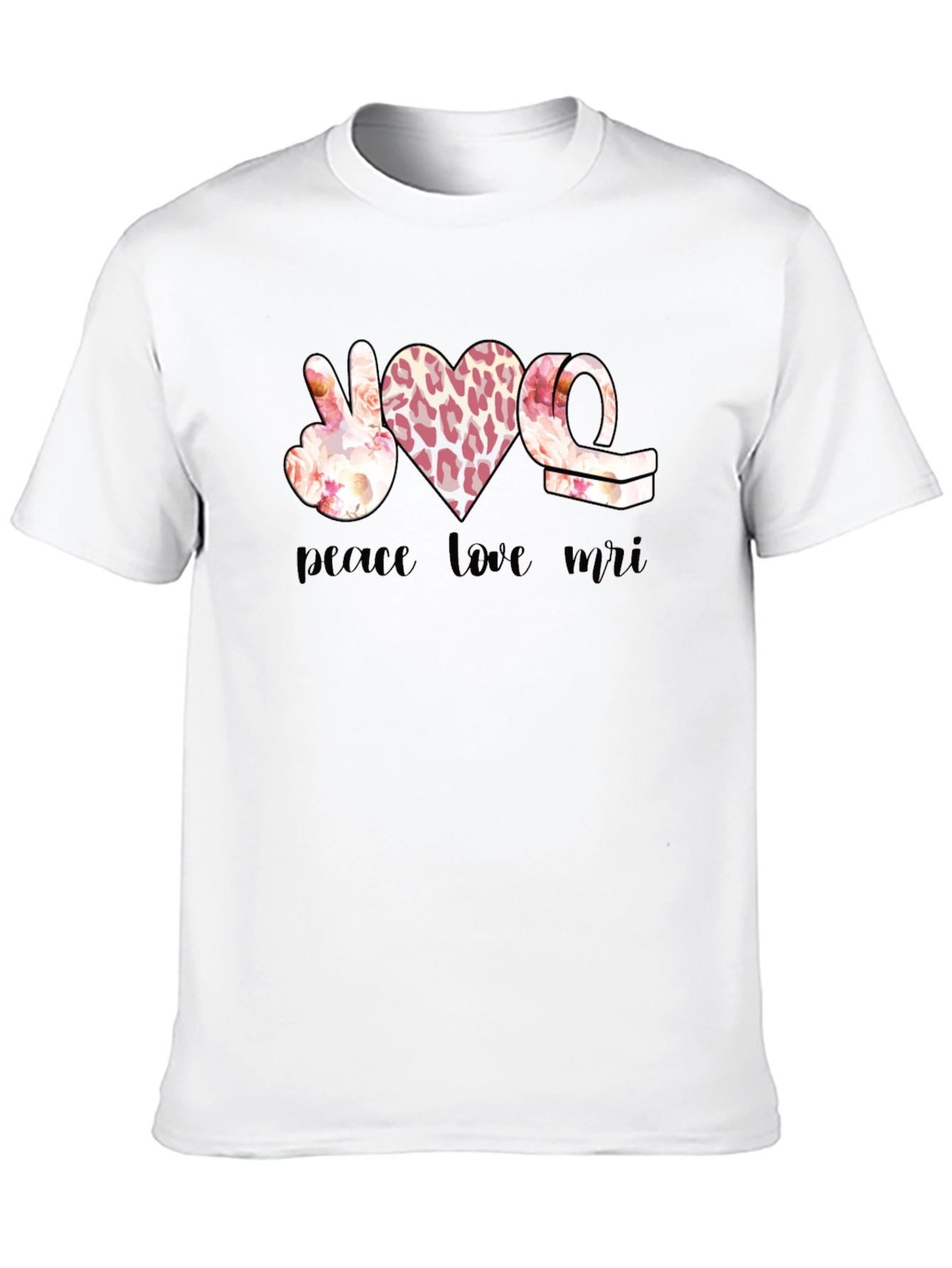 Peace Love MRI Graphic T-Shirt