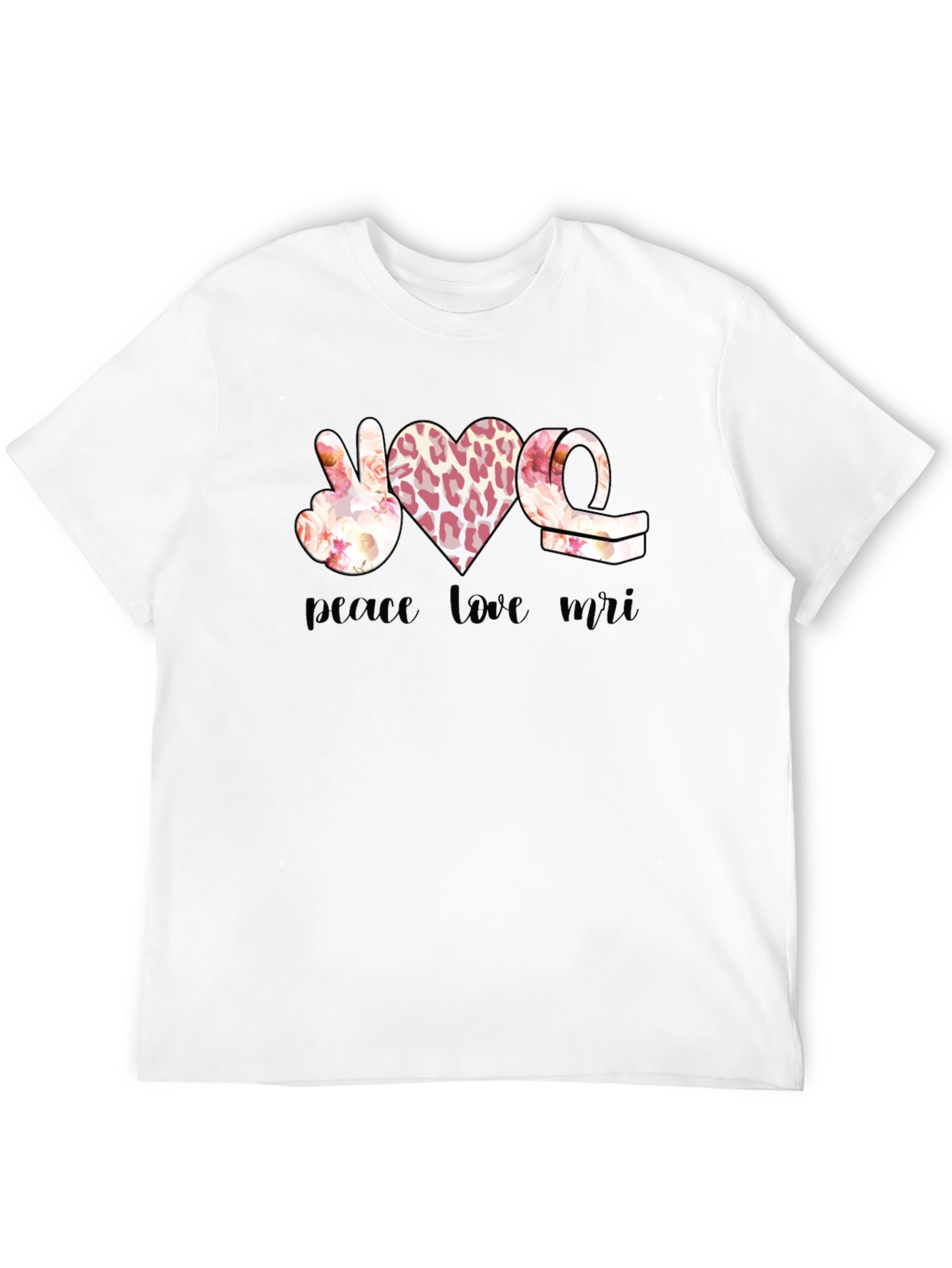 Peace Love MRI Graphic T-Shirt