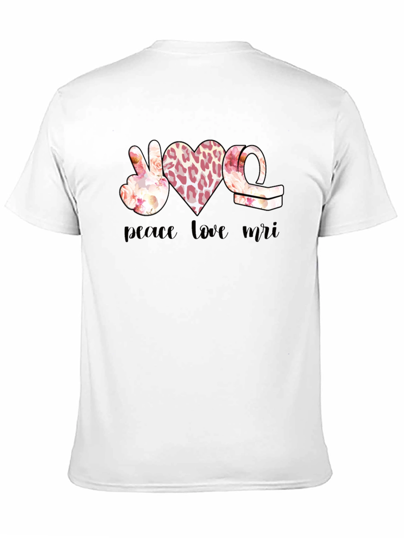 Peace Love MRI Graphic T-Shirt