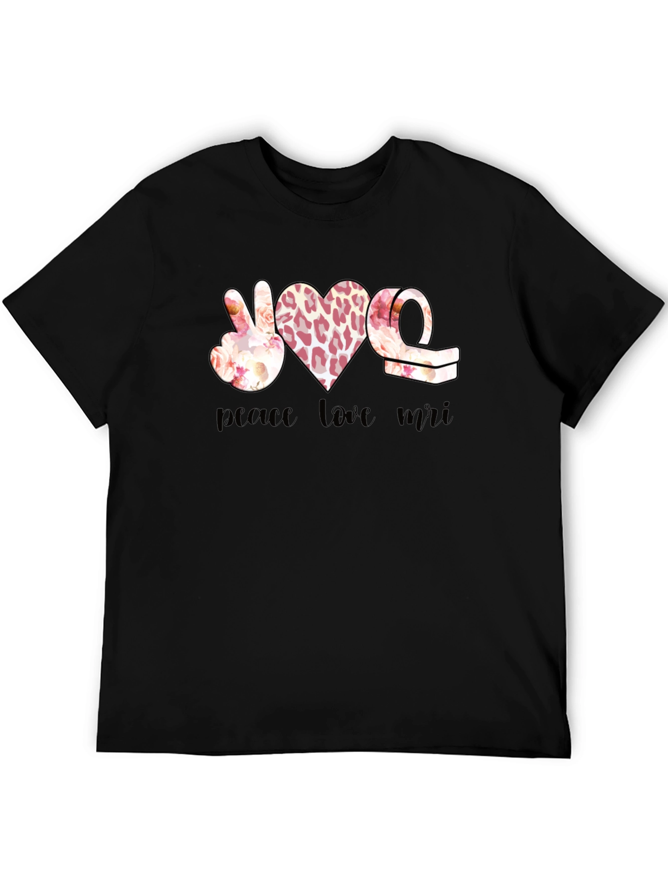 Peace Love MRI Graphic T-Shirt