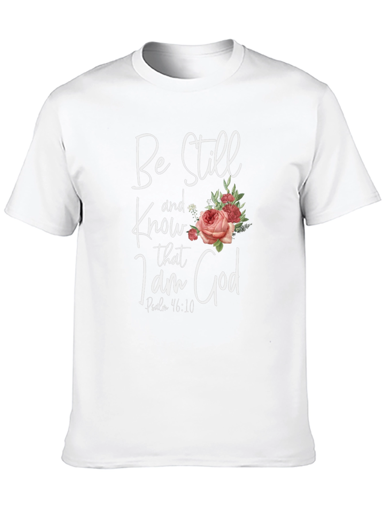 Be Still Floral Graphic Tee
