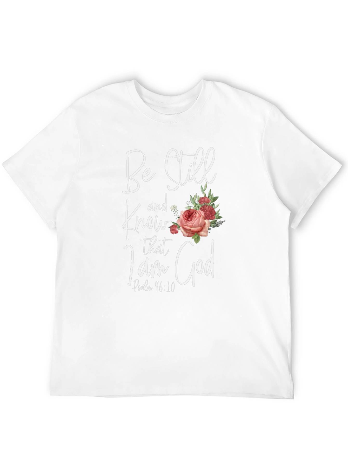 Be Still Floral Graphic Tee