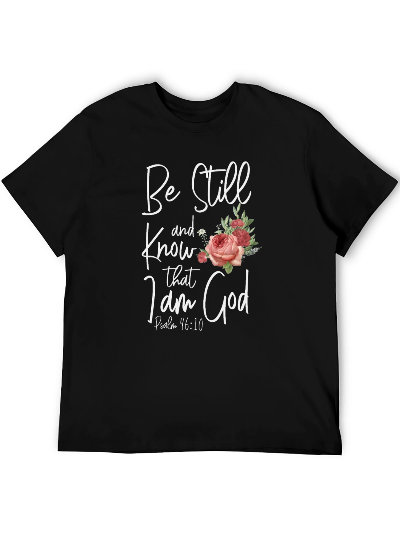 Be Still Floral Graphic Tee