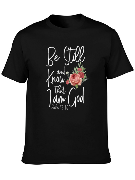 Be Still Floral Graphic Tee