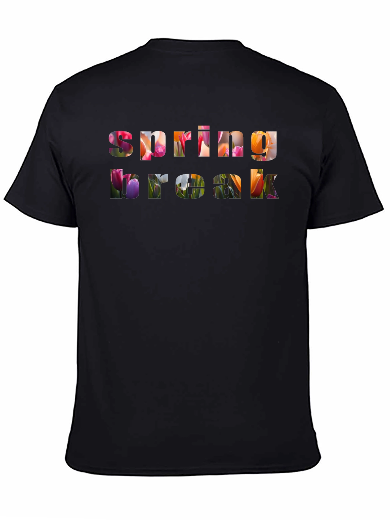 Spring Break Floral Graphic T-Shirt