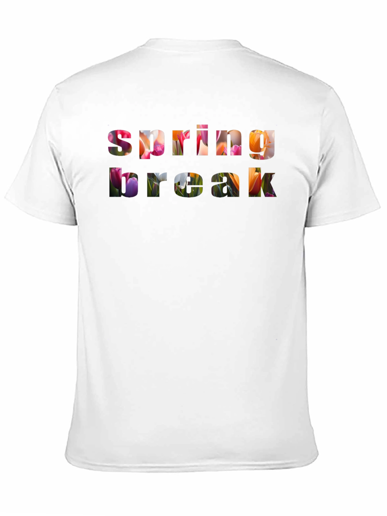 Spring Break Floral Graphic T-Shirt