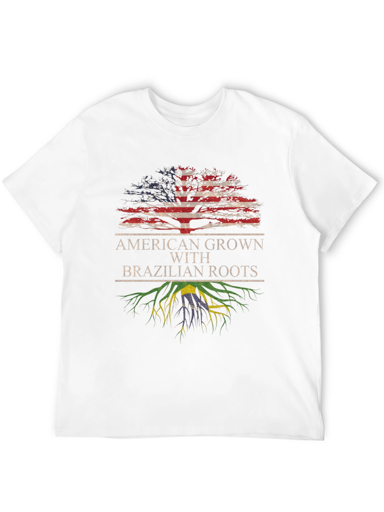 American Grown with Brazilian Roots T-Shirt