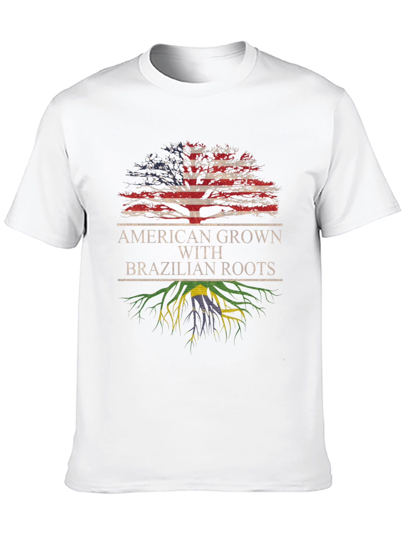 American Grown with Brazilian Roots T-Shirt