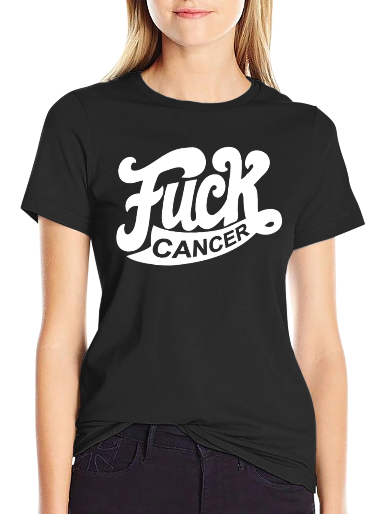 Fuck Cancer Graphic T-Shirt - Awareness Tee