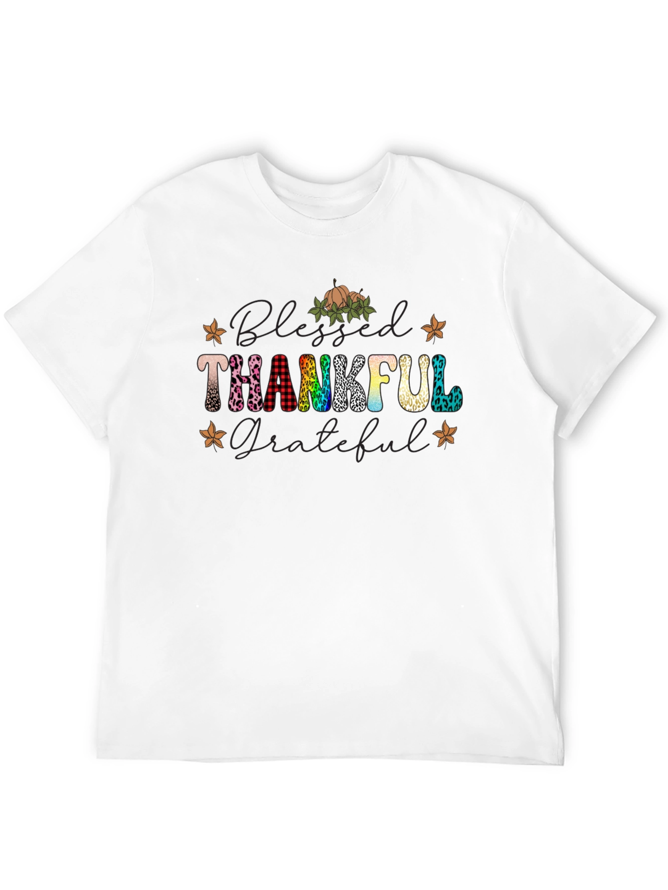 Blessed Thankful Grateful Tee