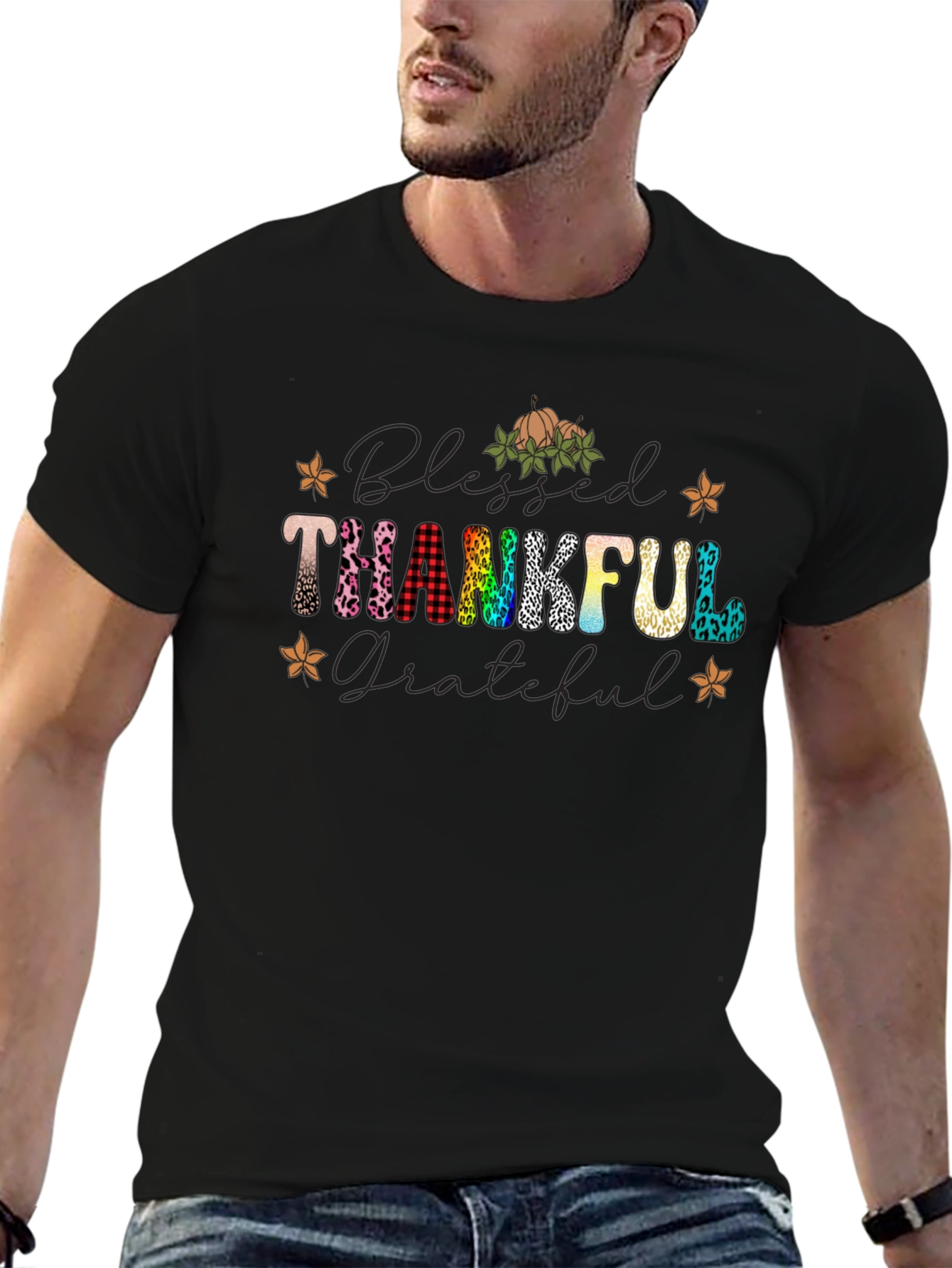 Blessed Thankful Grateful Tee