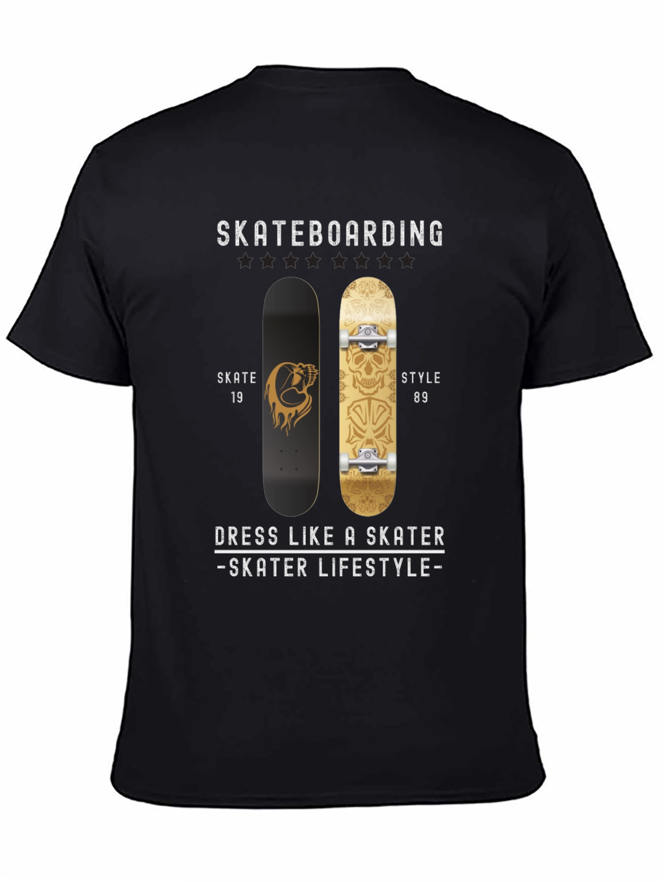 Skateboarding T-Shirt - Skater Lifestyle