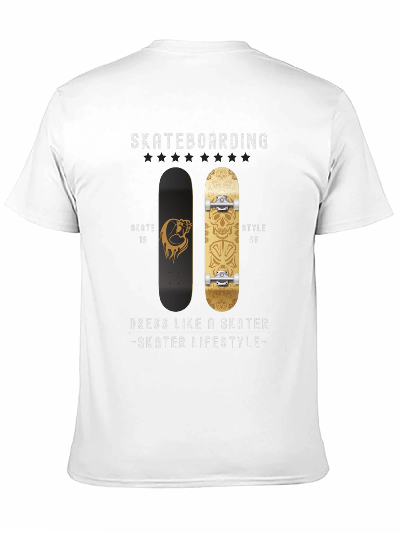 Skateboarding T-Shirt - Skater Lifestyle