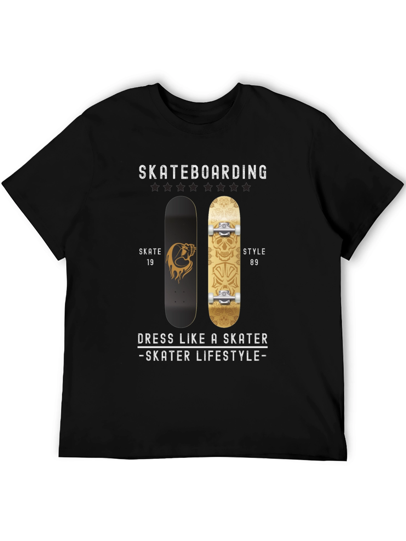 Skateboarding T-Shirt - Skater Lifestyle