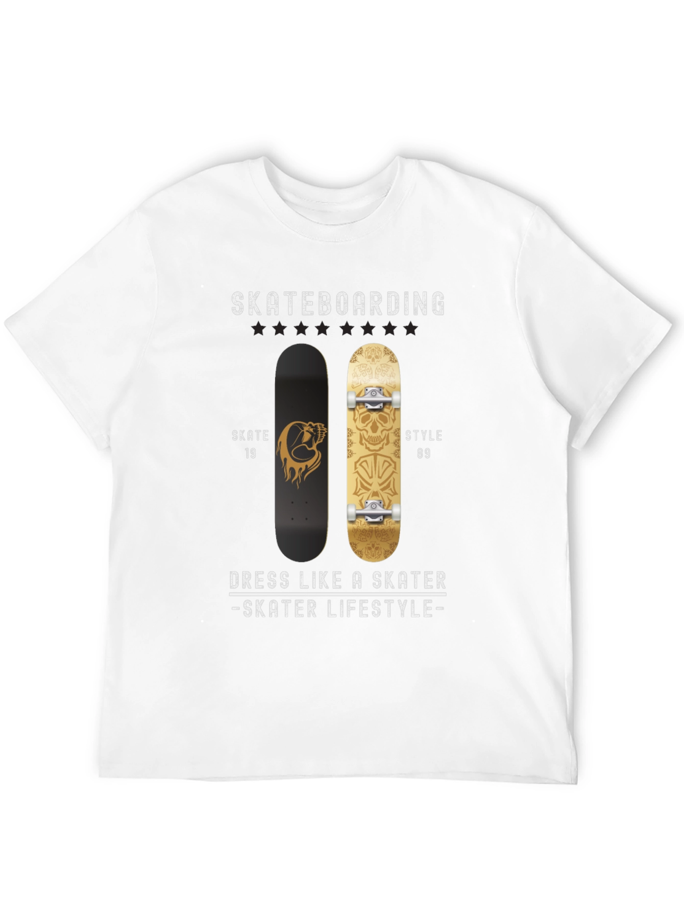 Skateboarding T-Shirt - Skater Lifestyle