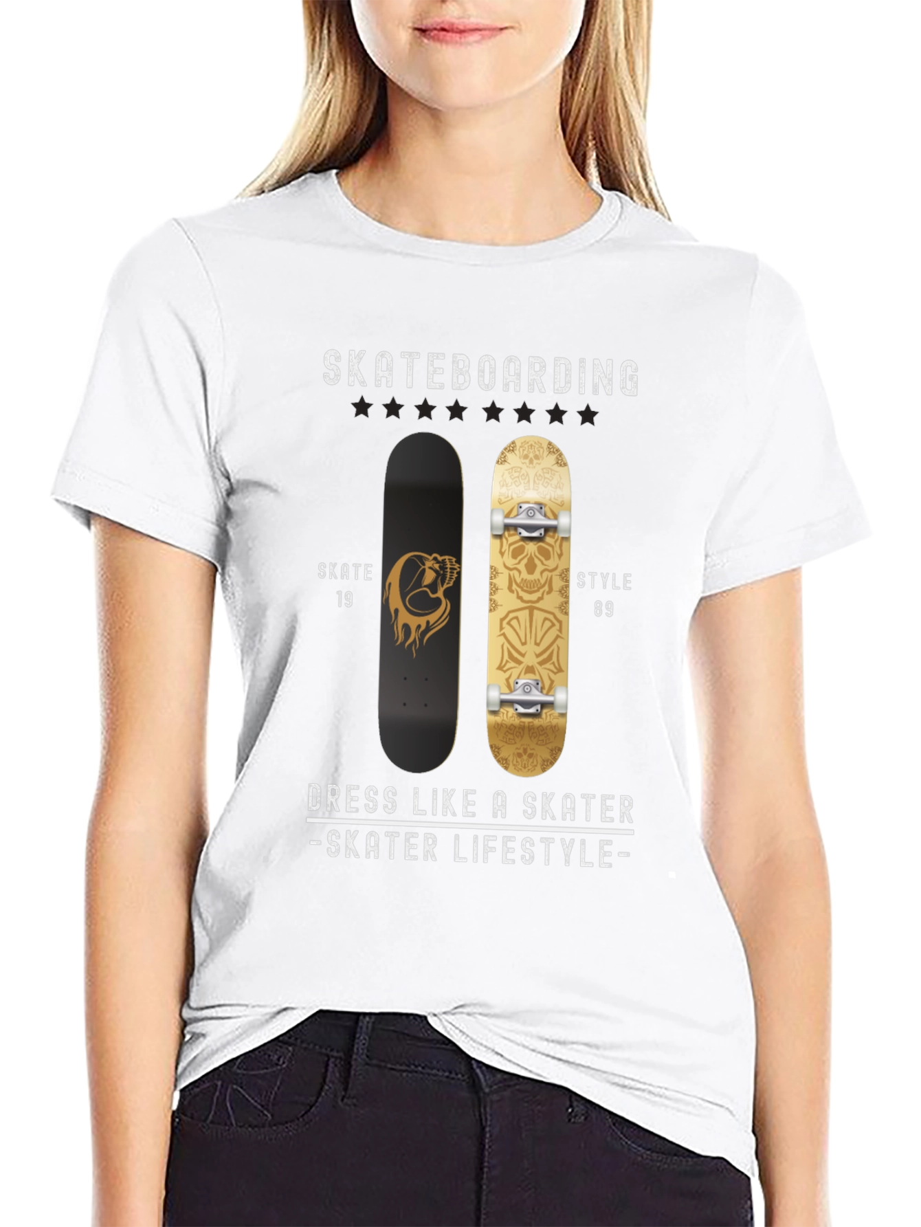 Skateboarding T-Shirt - Skater Lifestyle