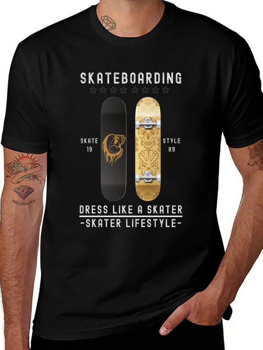 Skateboarding T-Shirt - Skater Lifestyle