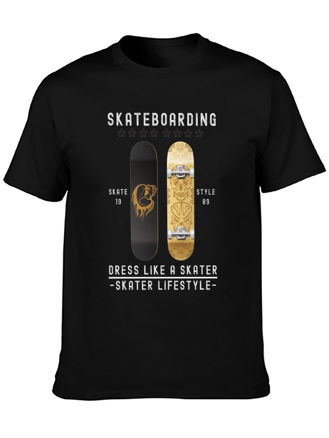 Skateboarding T-Shirt - Skater Lifestyle