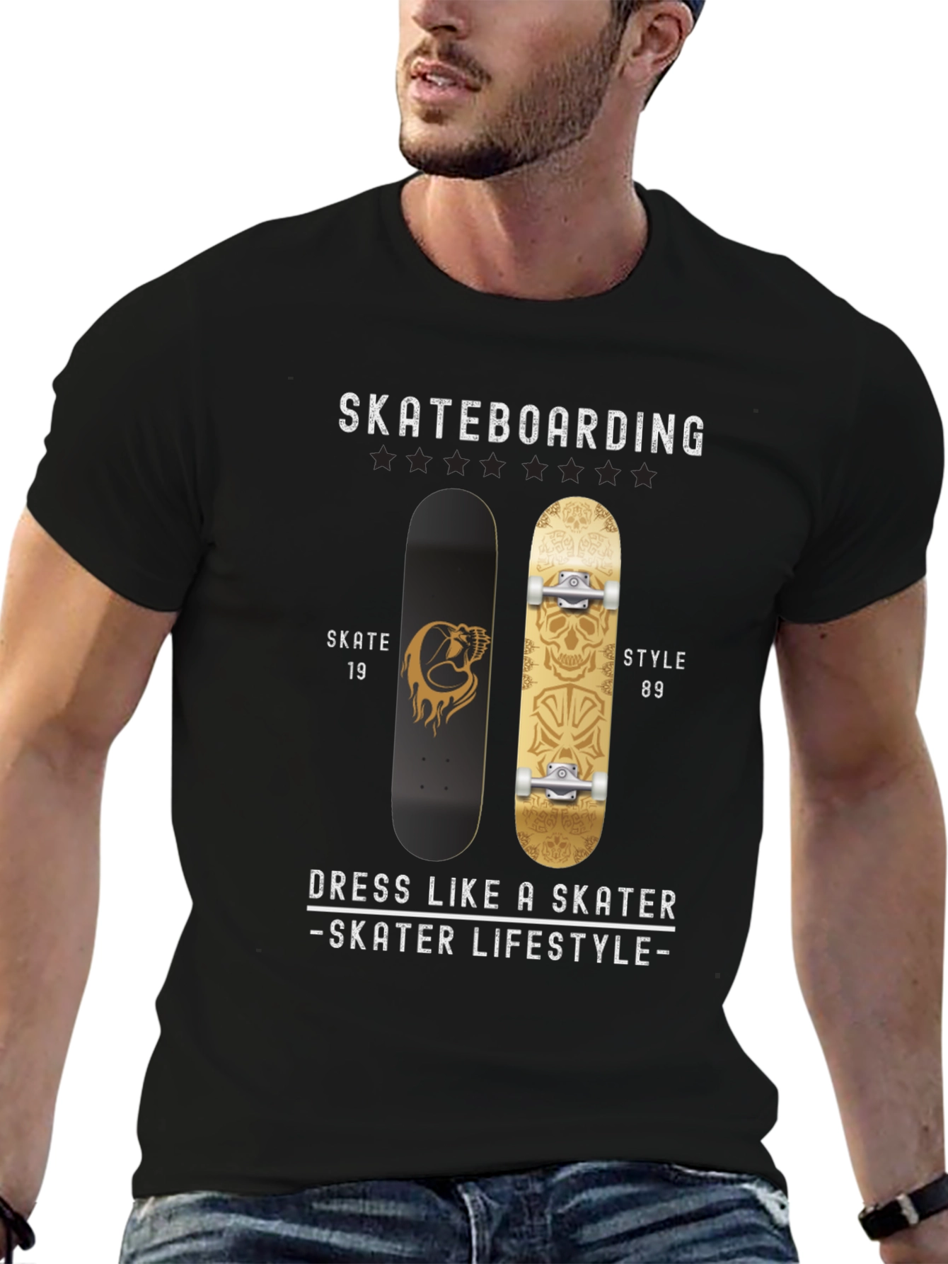 Skateboarding T-Shirt - Skater Lifestyle