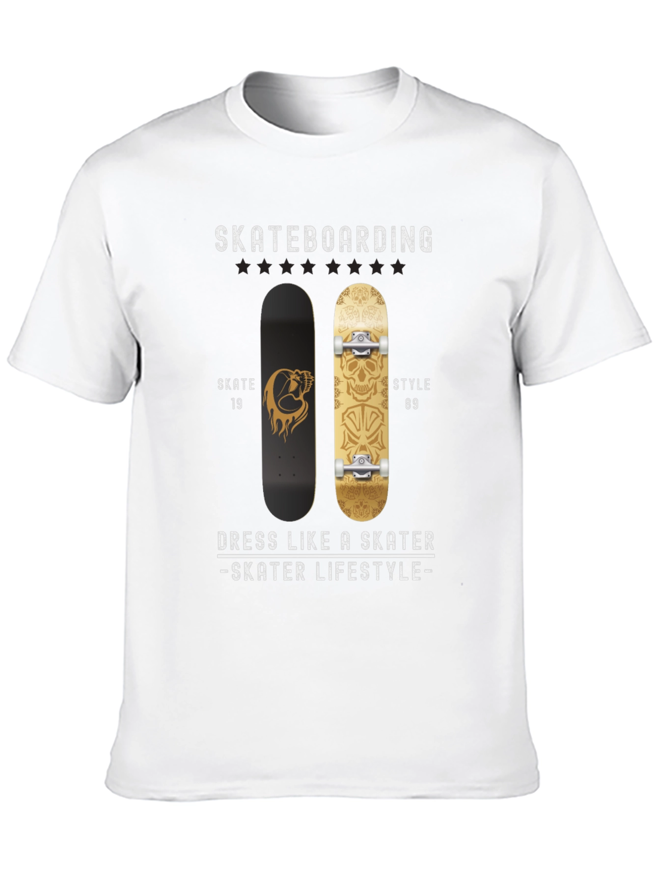 Skateboarding T-Shirt - Skater Lifestyle