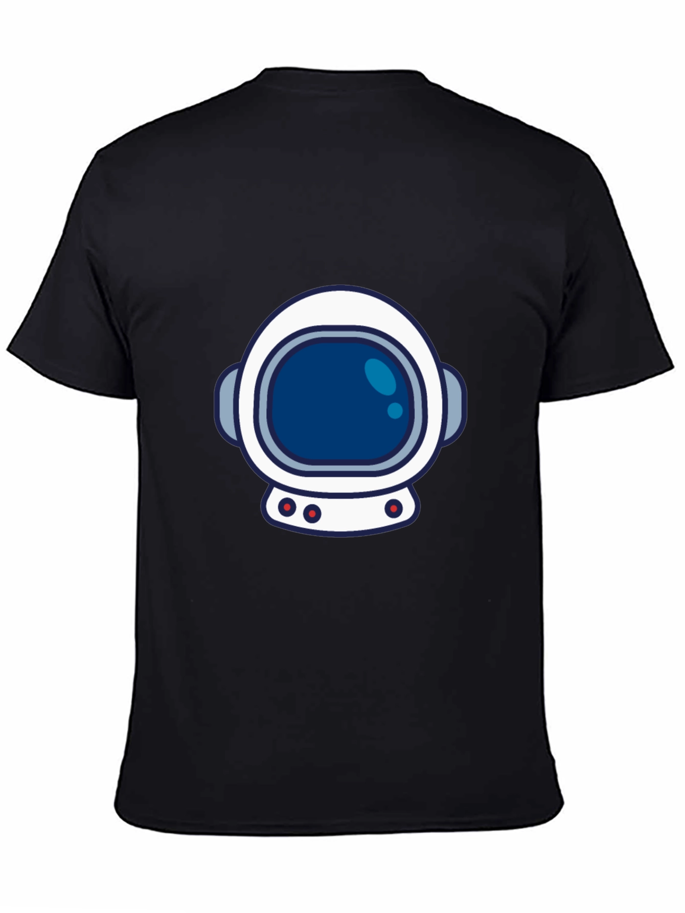 Astronaut Helmet Graphic Tee - Space Lover T-Shirt
