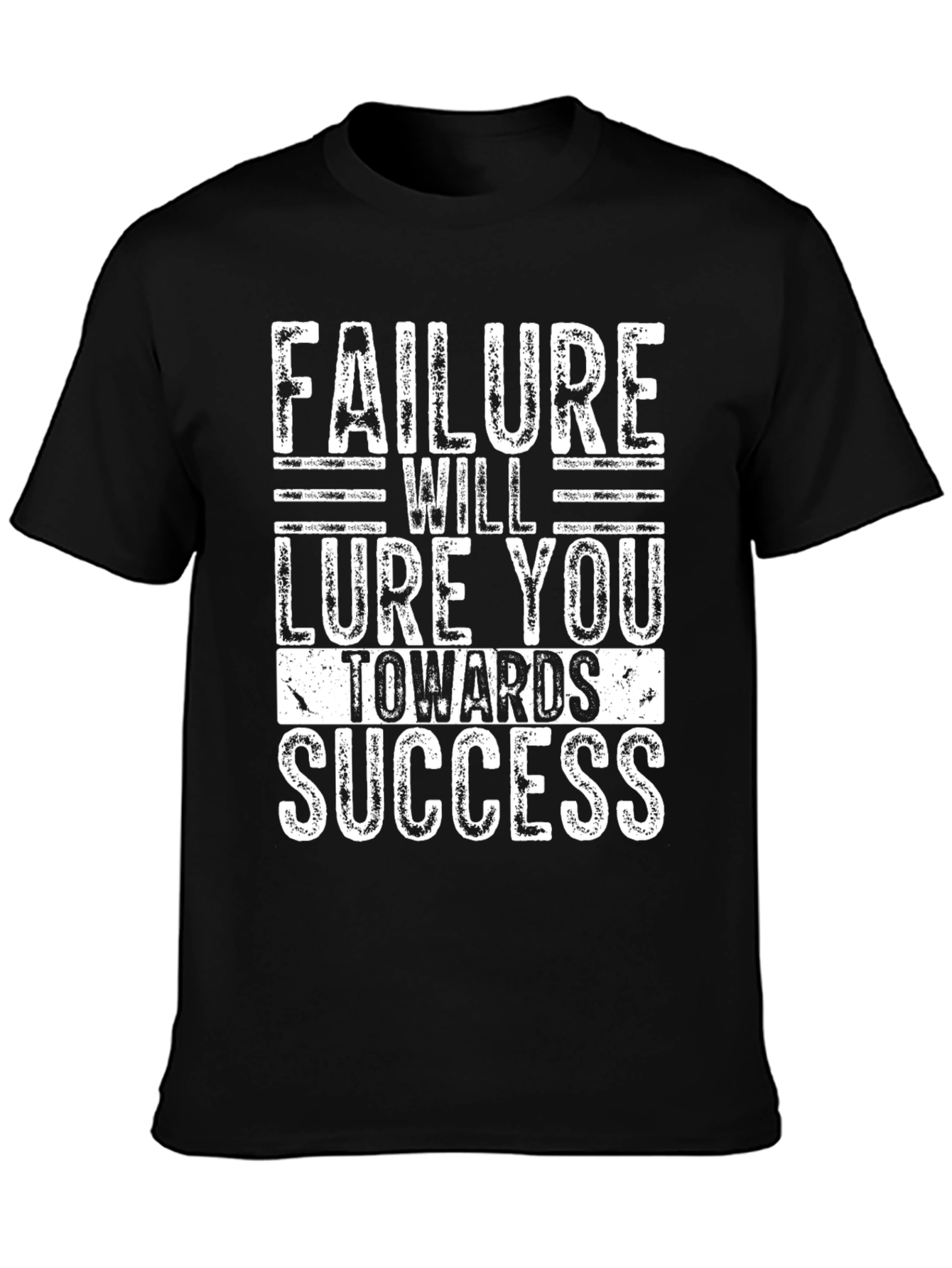 Failure Lure Success Black Graphic Tee