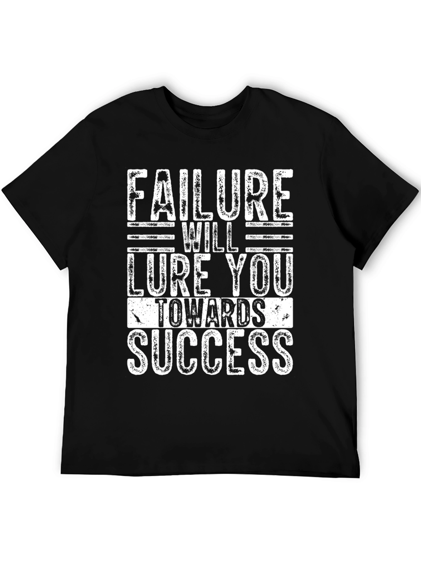 Failure Lure Success Black Graphic Tee