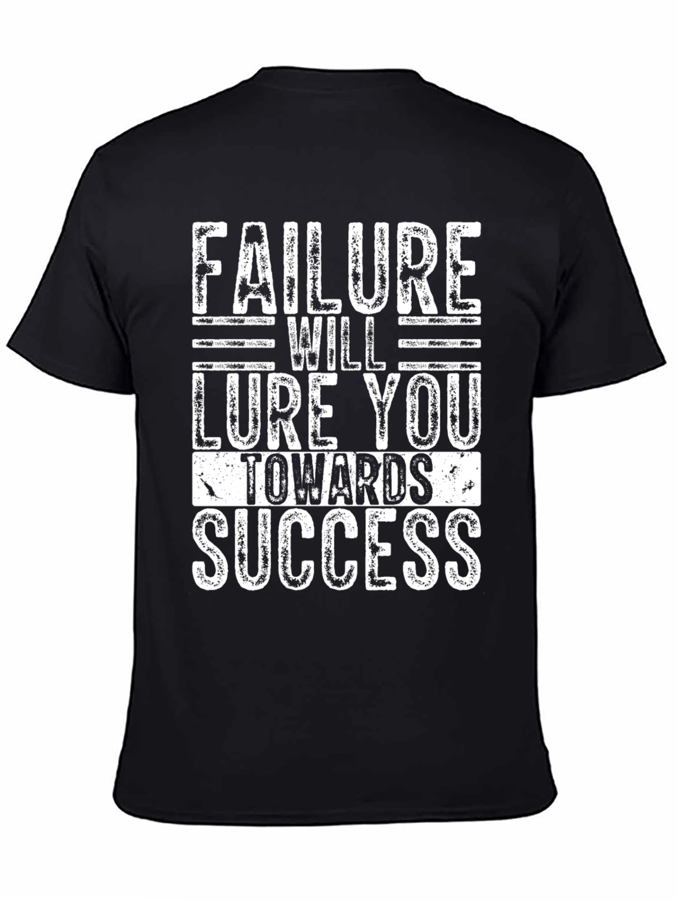Failure Lure Success Black Graphic Tee