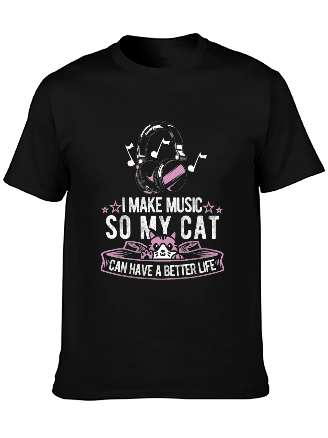 I Make Music So My Cat T-Shirt
