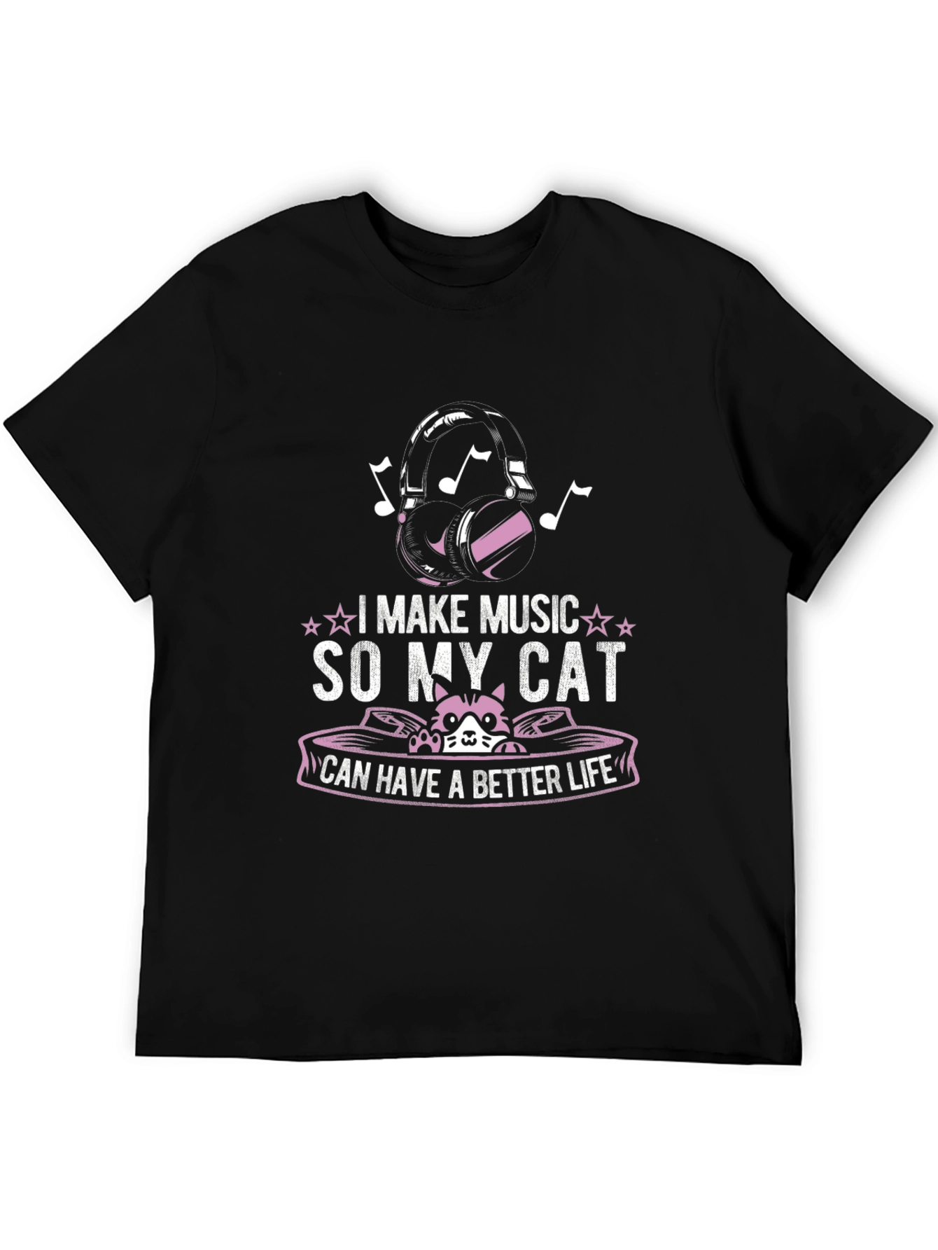 I Make Music So My Cat T-Shirt