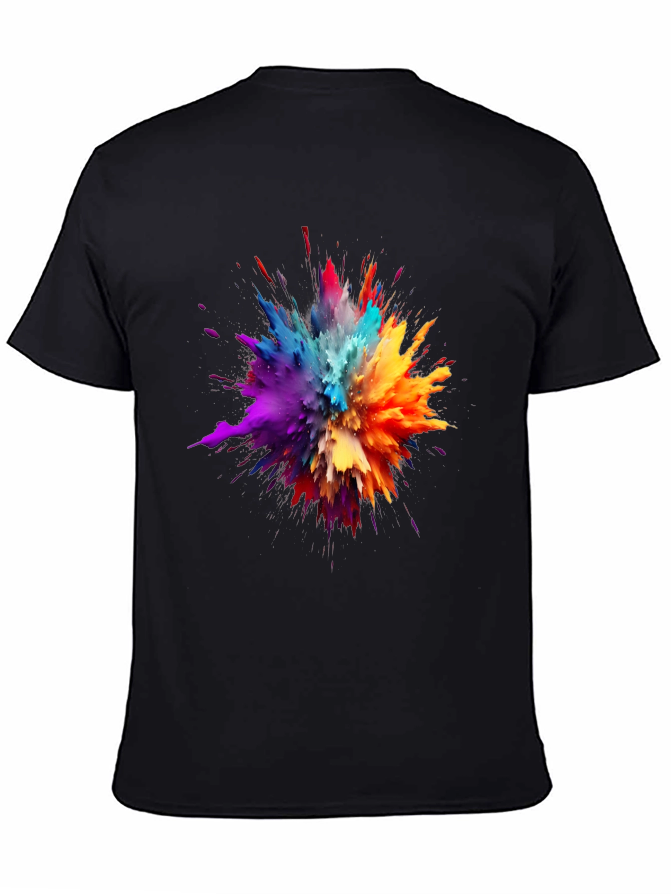 Colorful Explosion Graphic T-Shirt