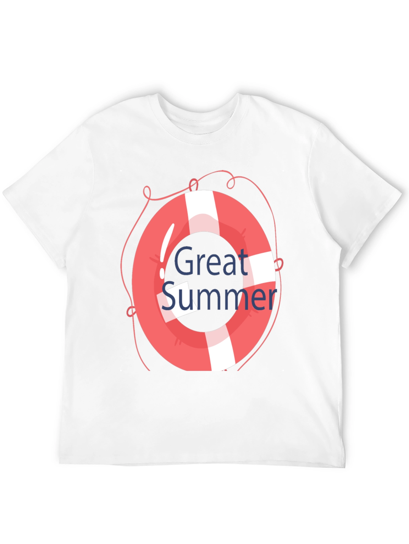 Great Summer T-Shirt - Life Preserver Design