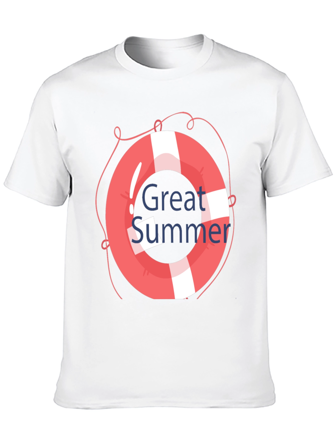 Great Summer T-Shirt - Life Preserver Design