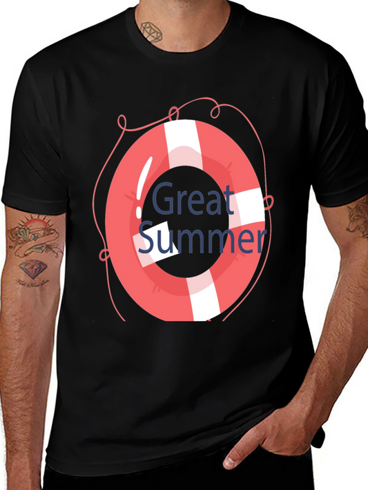 Great Summer T-Shirt - Life Preserver Design