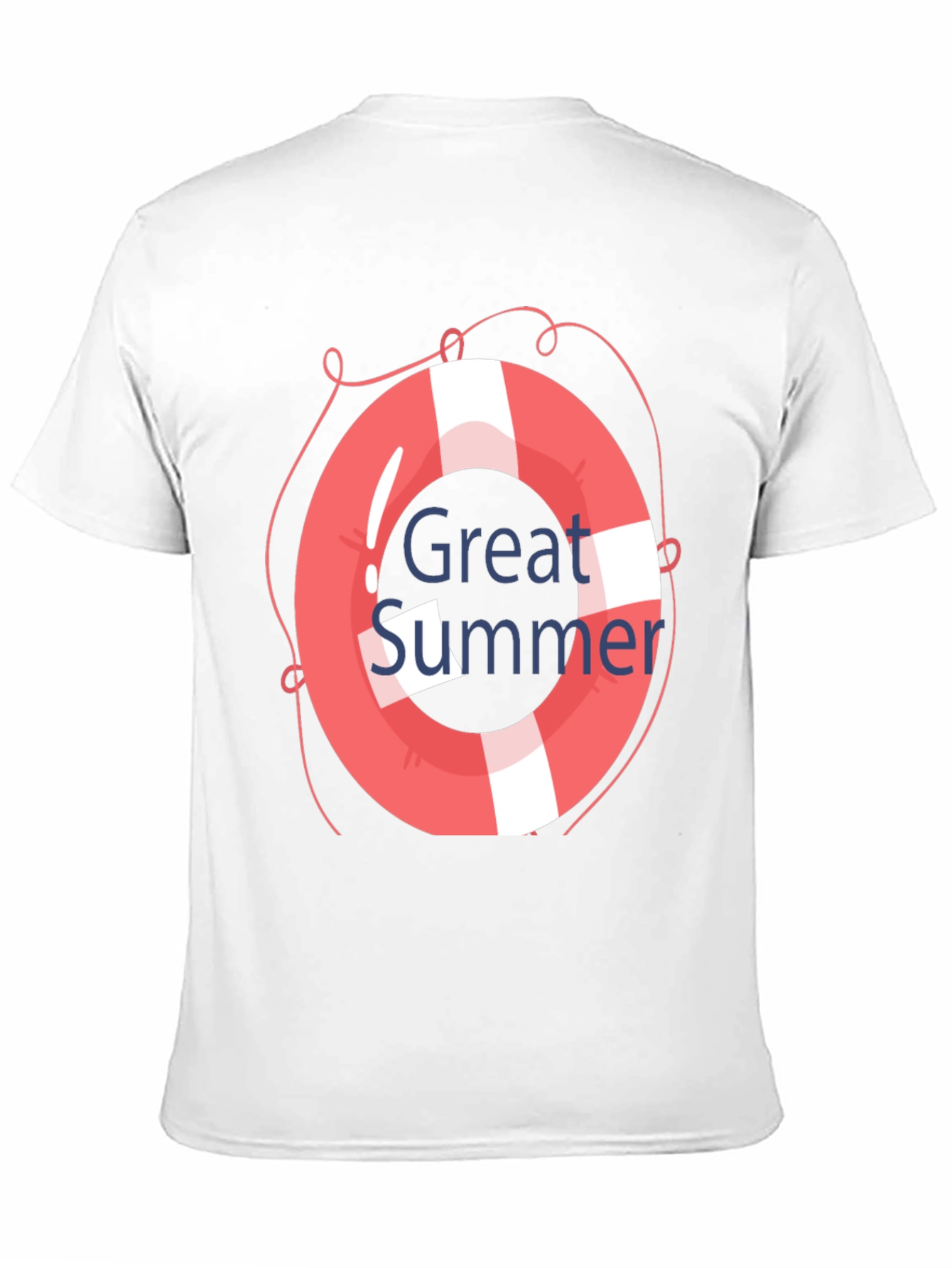 Great Summer T-Shirt - Life Preserver Design