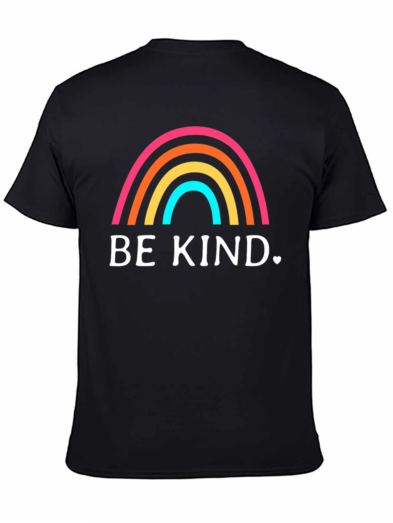 Be Kind Rainbow T-Shirt - Trendy Graphic Tee