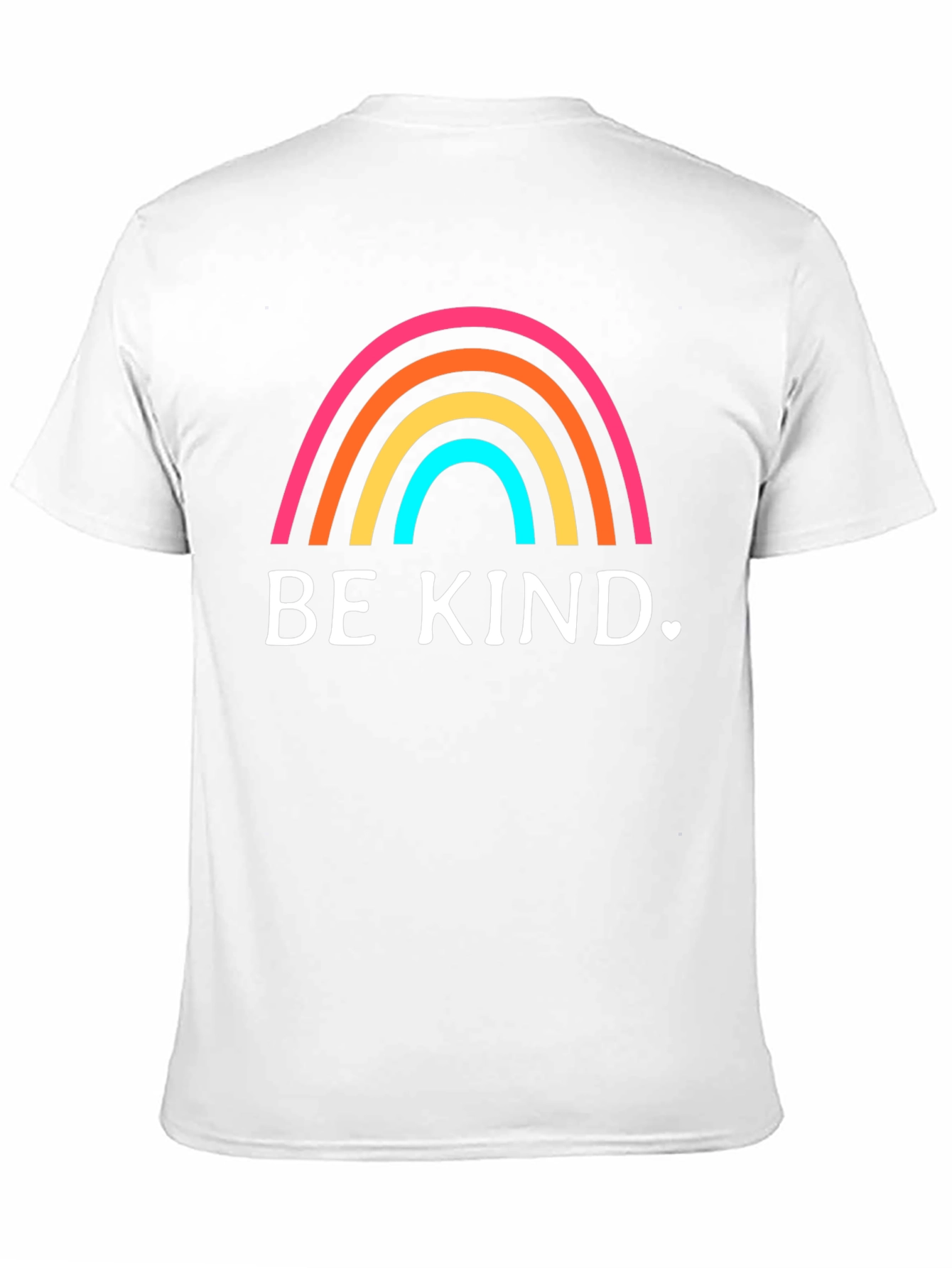 Be Kind Rainbow T-Shirt - Trendy Graphic Tee