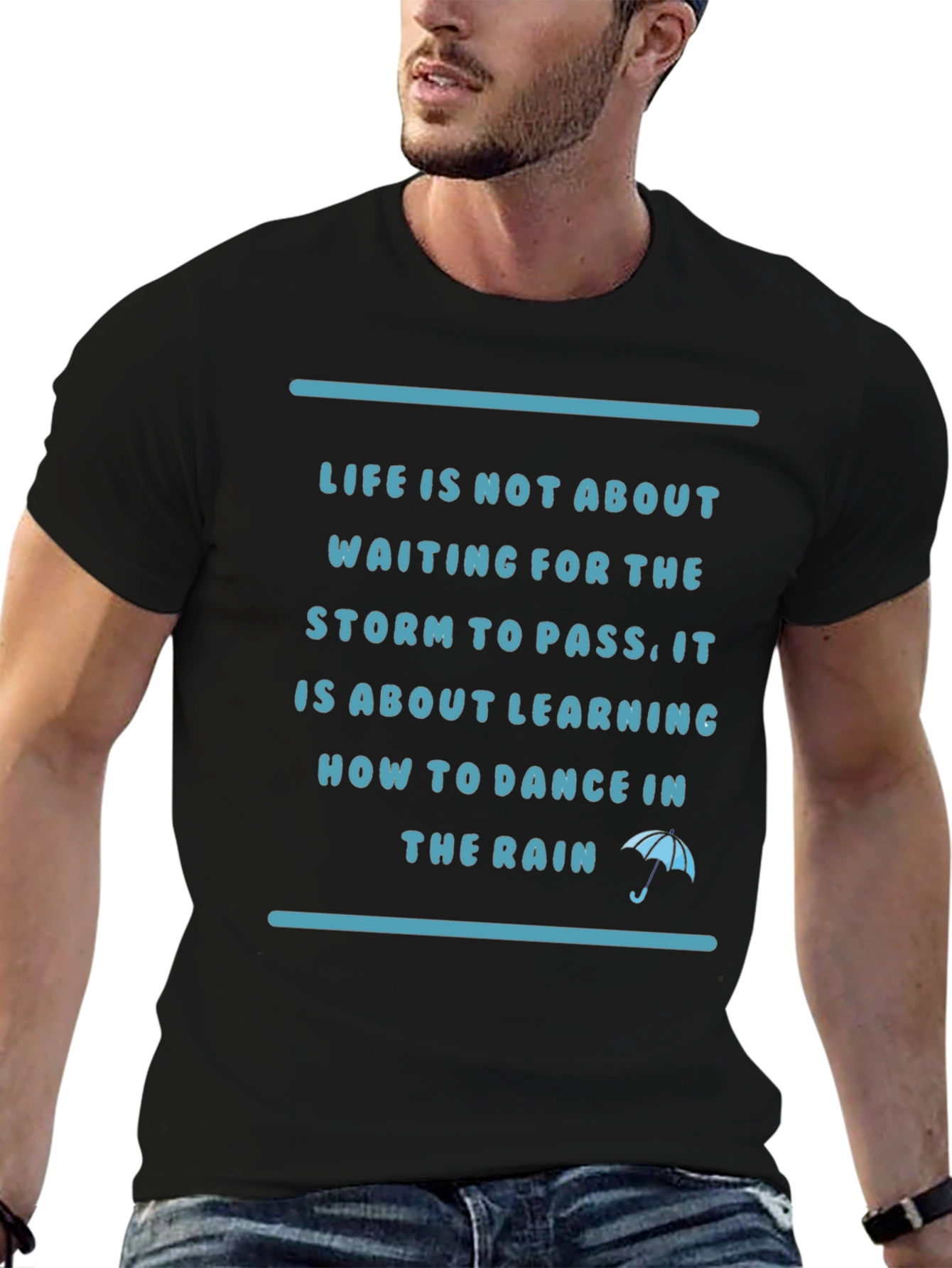 Life Dance in the Rain Graphic Tee