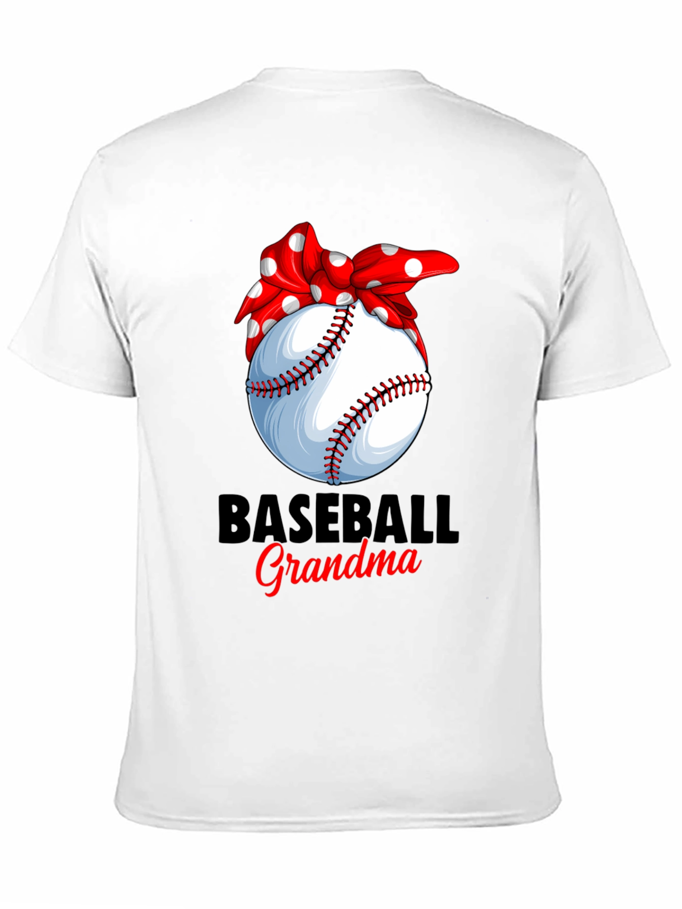 Baseball Grandma Graphic T-Shirt