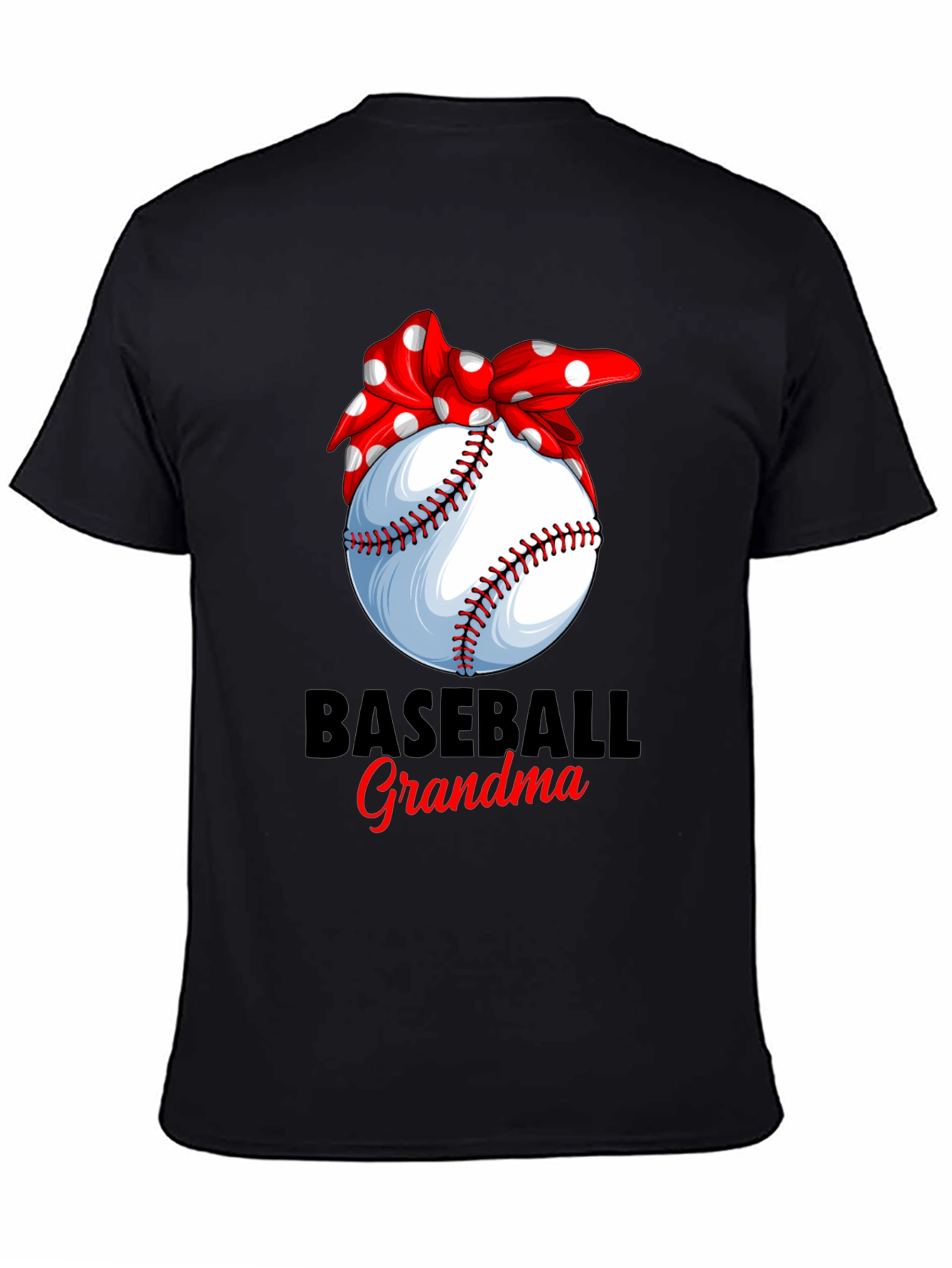 Baseball Grandma Graphic T-Shirt