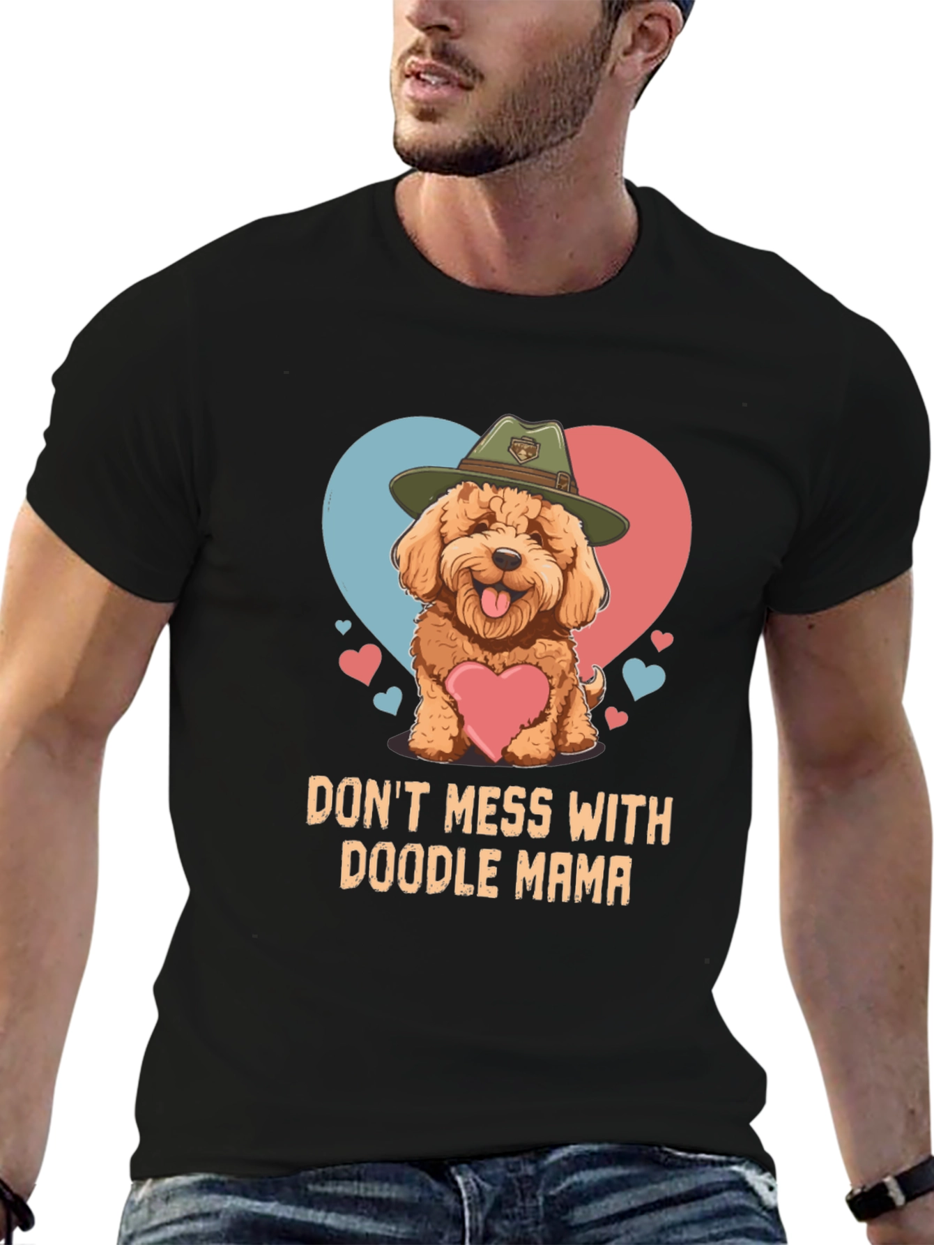 Doodle Mama Dog T-Shirt - Cute Pet Lover Tee