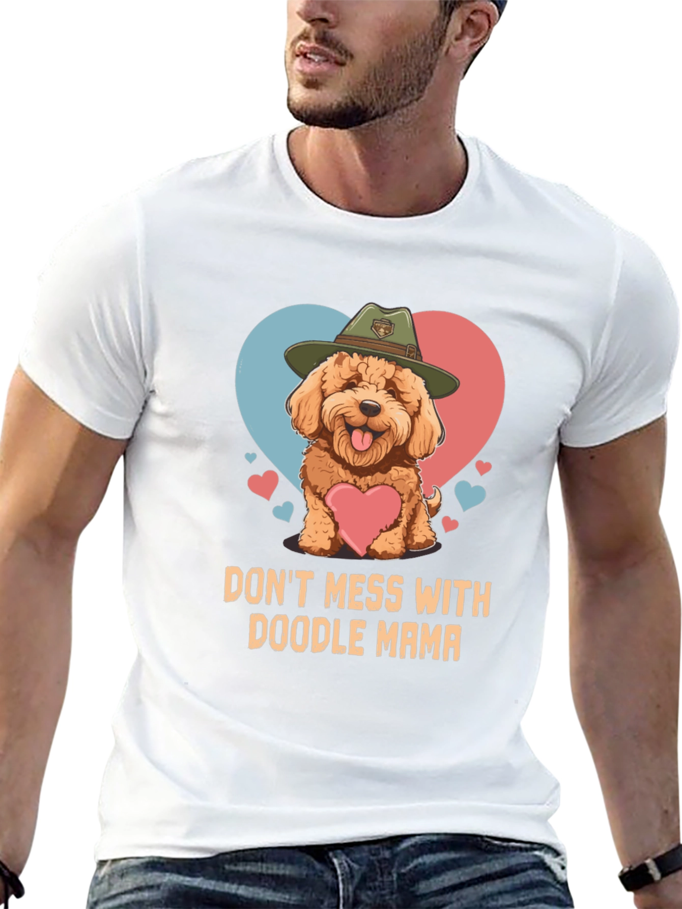 Doodle Mama Dog T-Shirt - Cute Pet Lover Tee