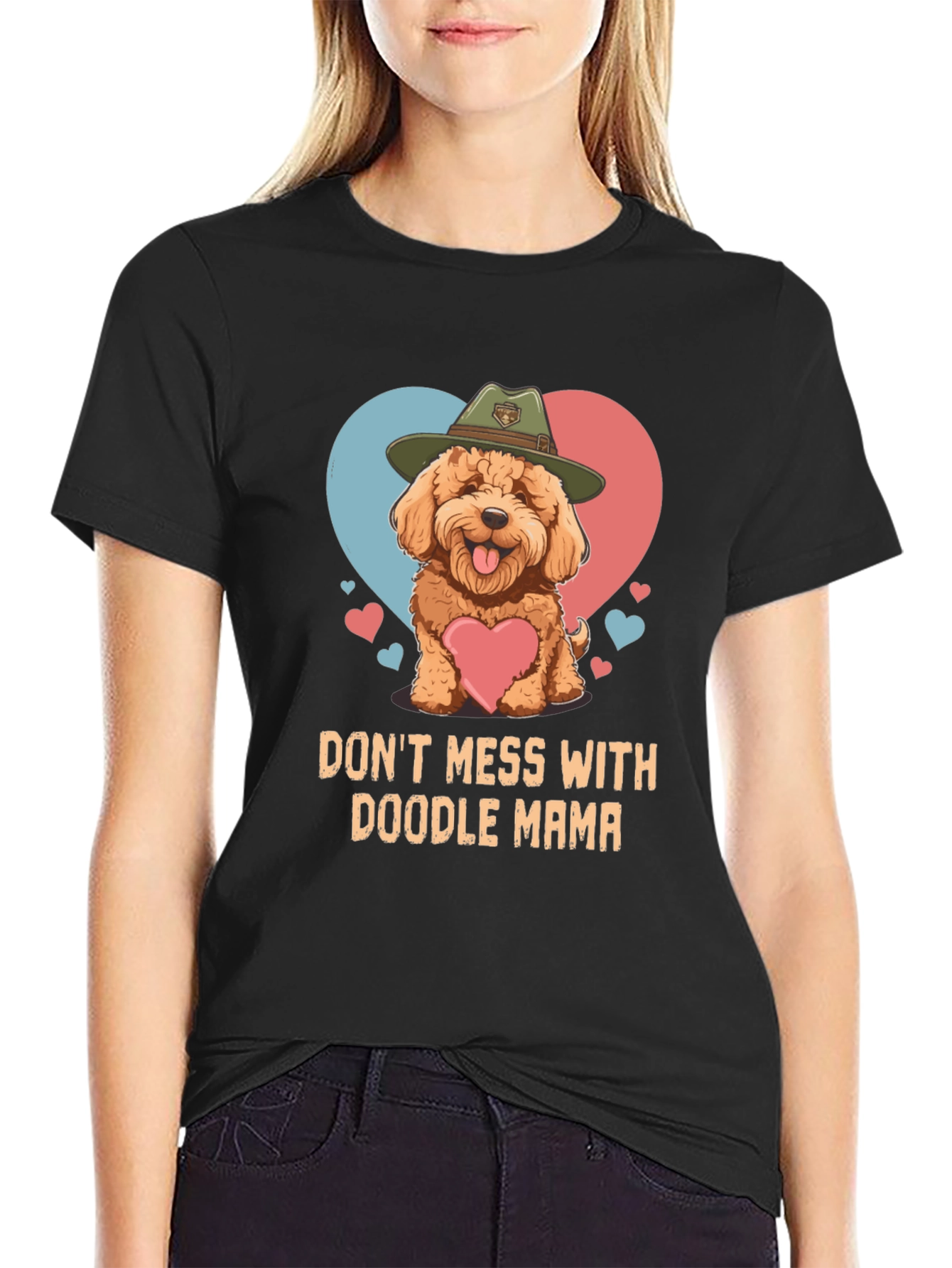 Doodle Mama Dog T-Shirt - Cute Pet Lover Tee