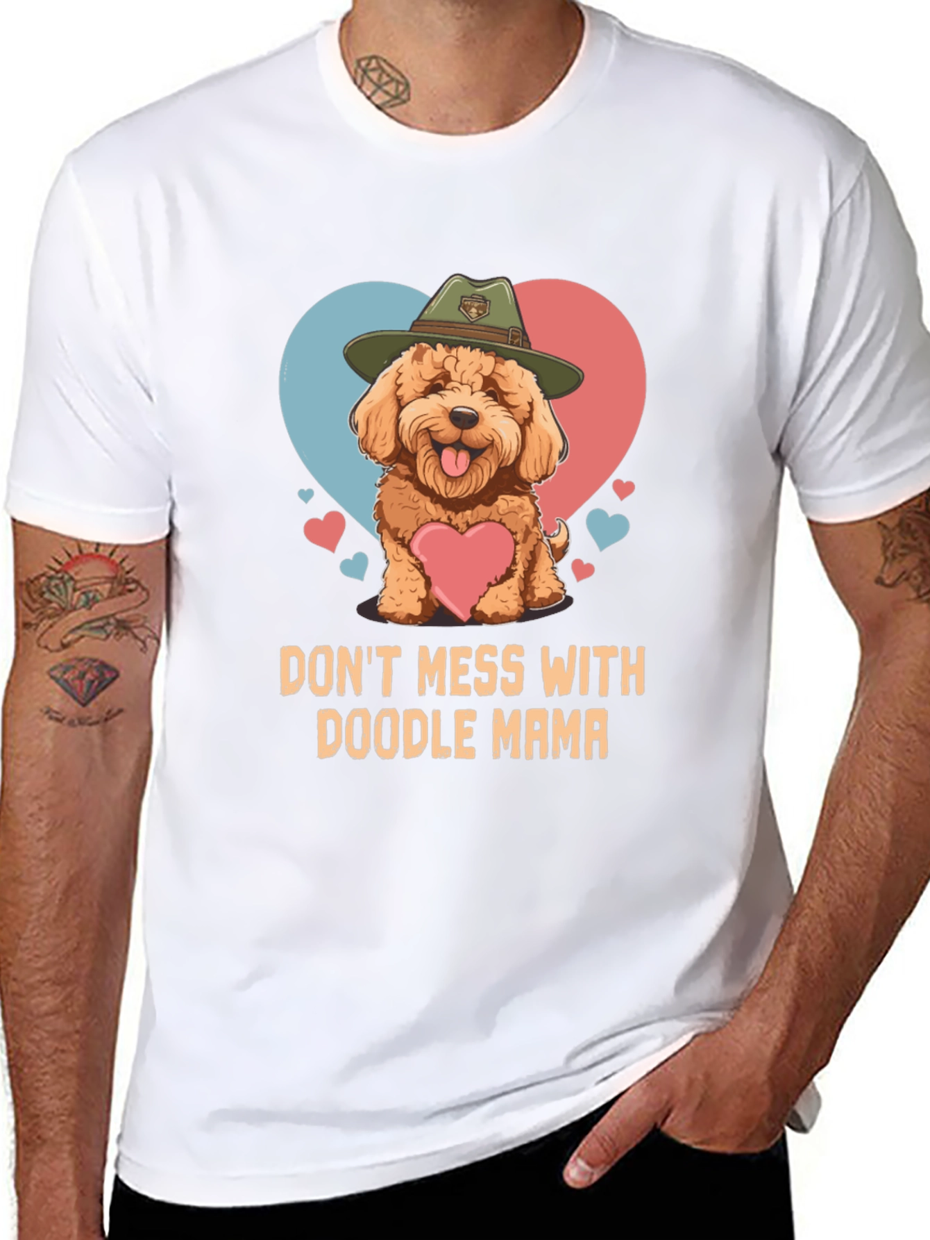 Doodle Mama Dog T-Shirt - Cute Pet Lover Tee