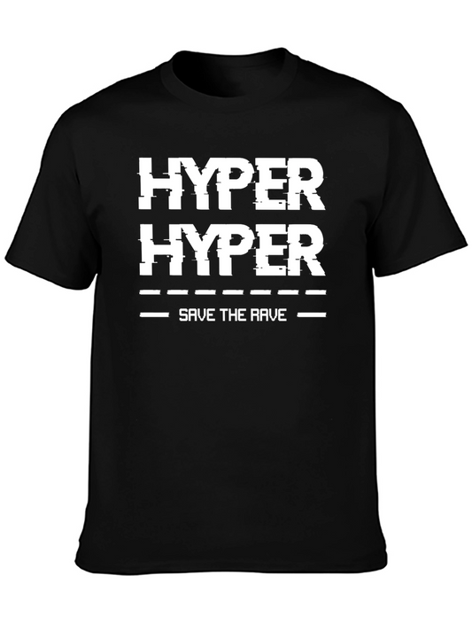 Hyper Hyper Save the Rave Black T-Shirt