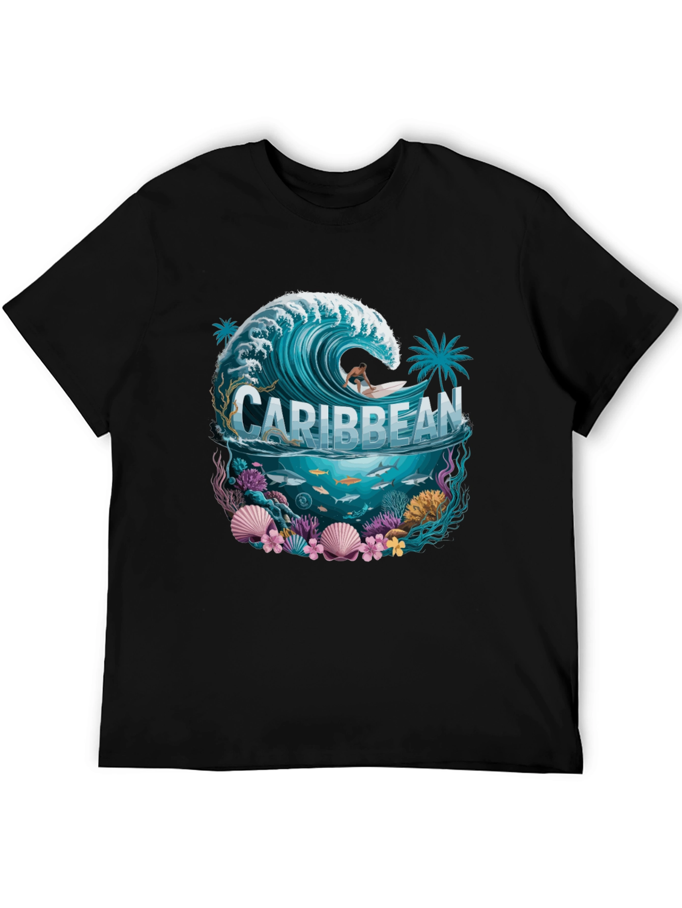 Caribbean Sea Graphic Tee