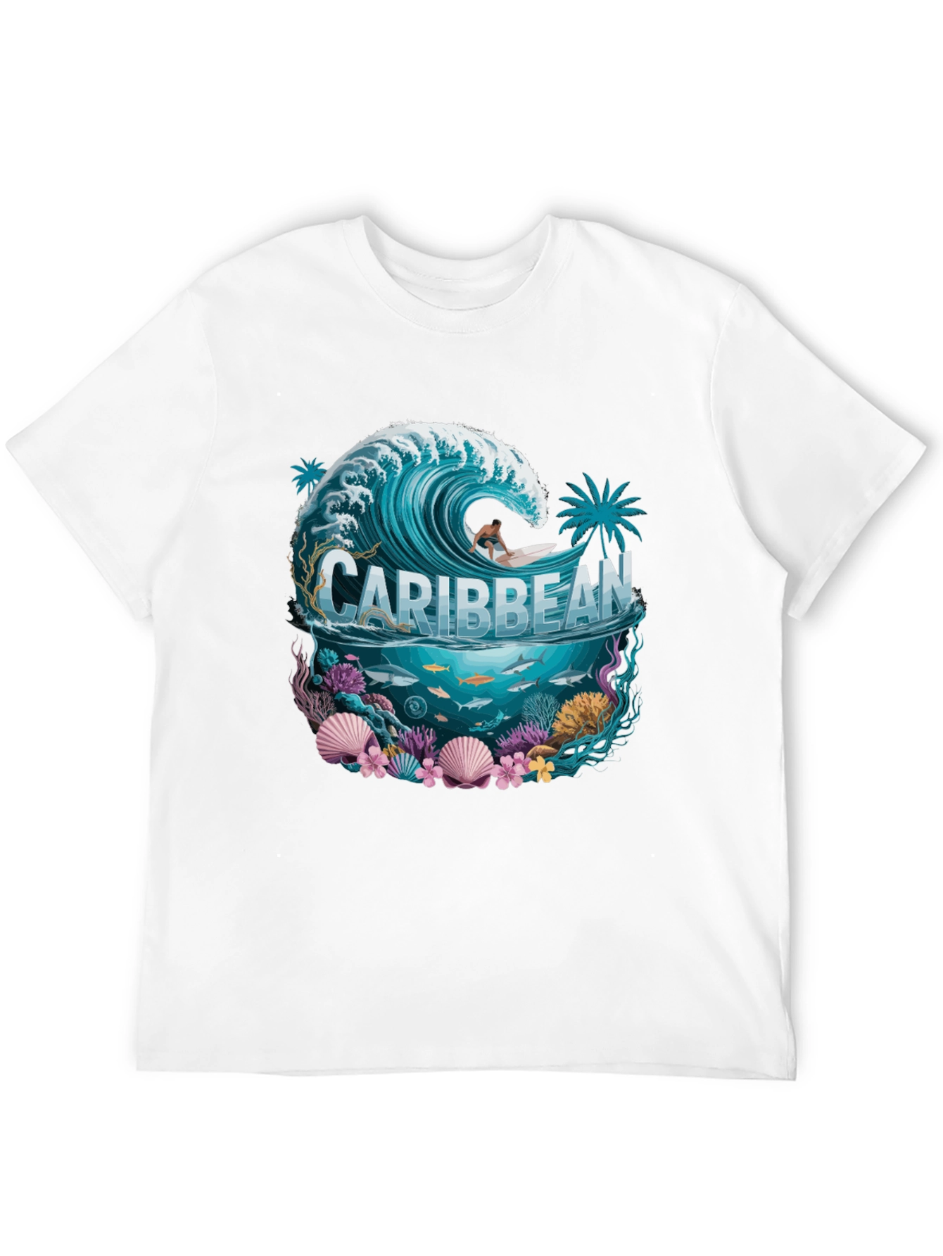 Caribbean Sea Graphic Tee
