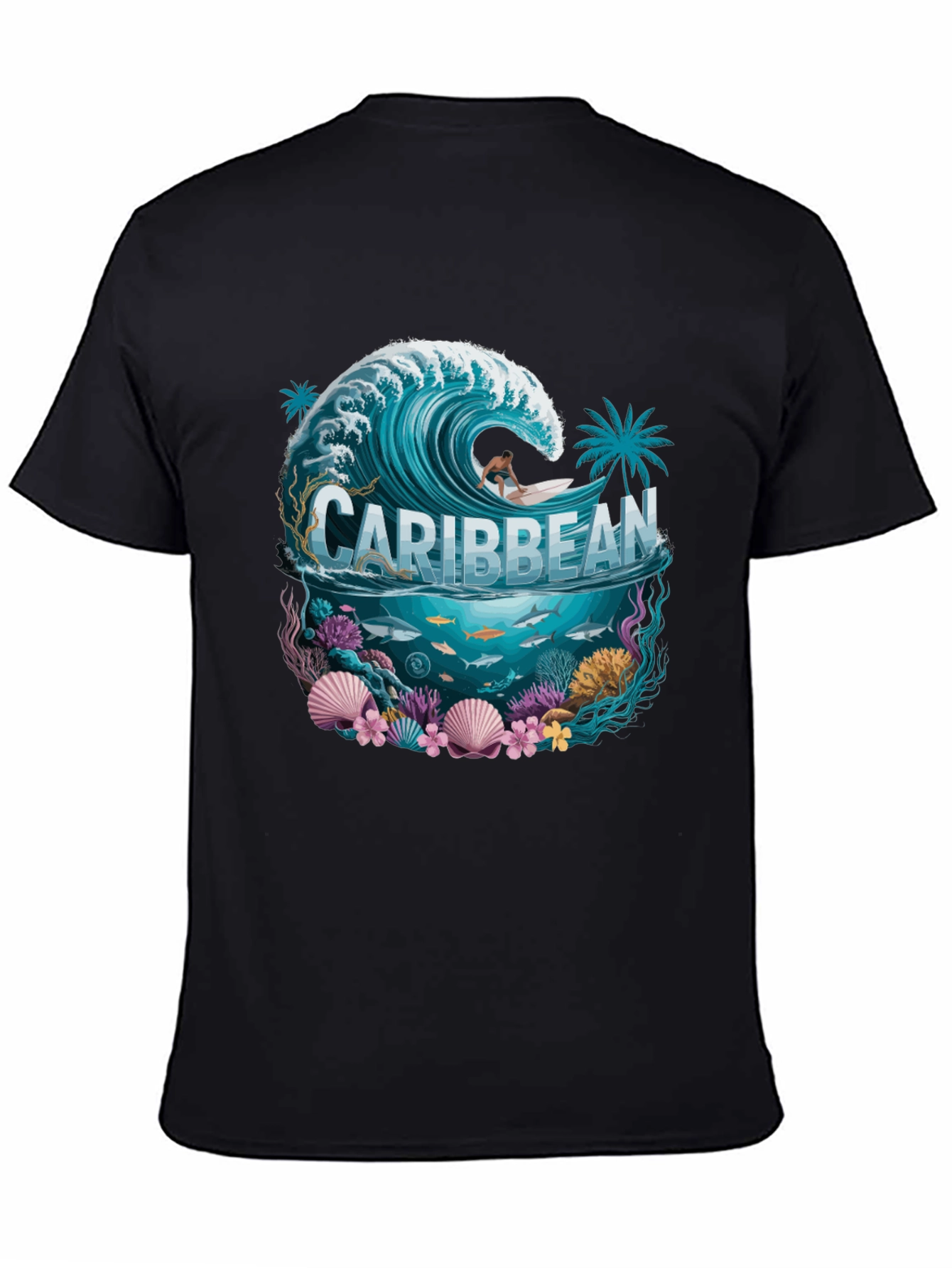 Caribbean Sea Graphic Tee
